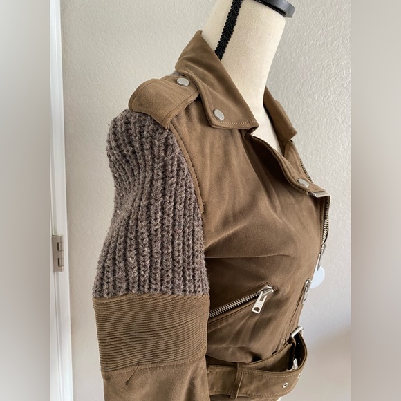 Allsaints Denelle Biker Jacket Size XS - Picture 8 of 16